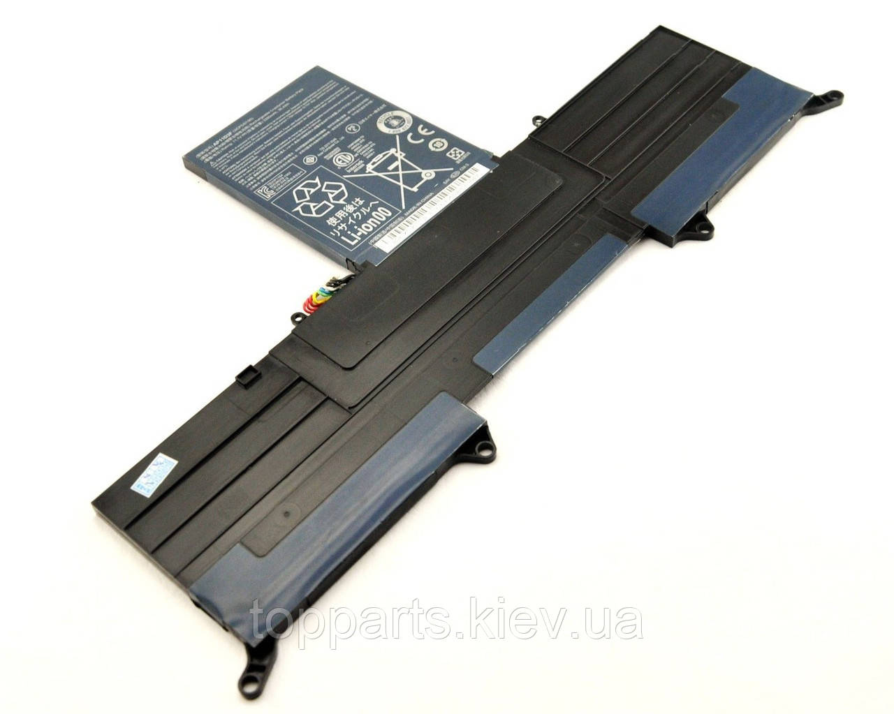Батарея для ноутбука Acer AP11D3F Aspire S3, 3280mAh, 6cell, 11.1V, Li-ion, чорна
