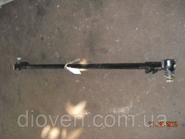 Тяга поперечна КРАЗ у зборі (1500 за осями, труба L = 1330 mm. палець 6437) 6510-3414052, к-т (Арт. 6510-3003052)