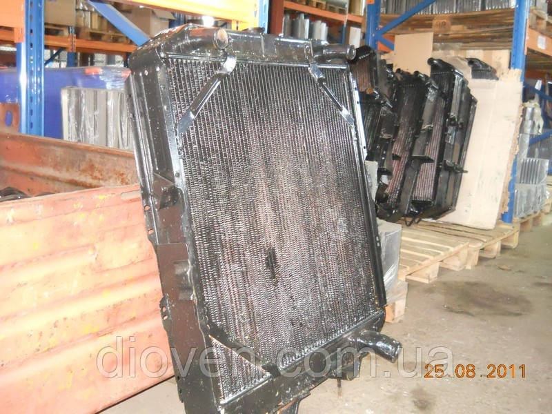 Радіатор вод. охолодження. КрАЗ 4-рядний 975х106х961 мідний, без корка (Арт. 256Б-1301010)