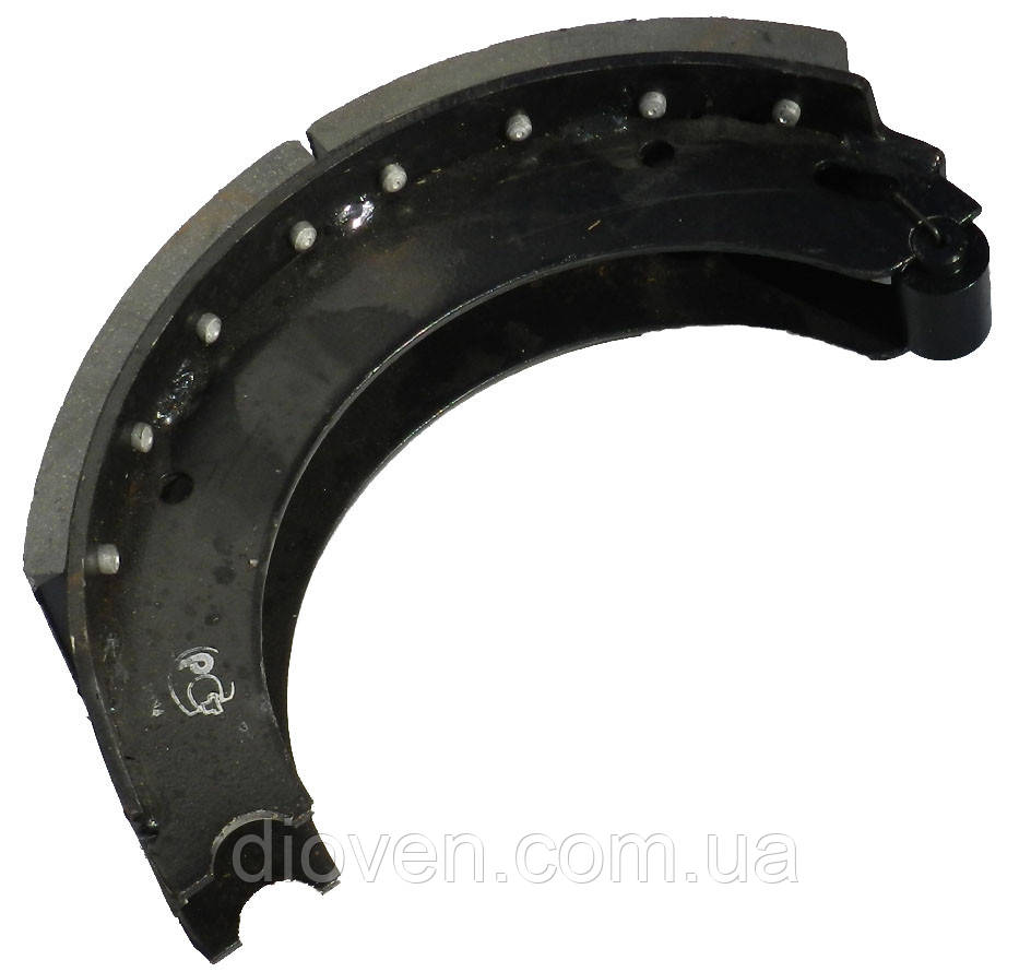 Колодка торм. КРАЗ (B = 120 mm) передня в зборі (Арт. 260-3501090)