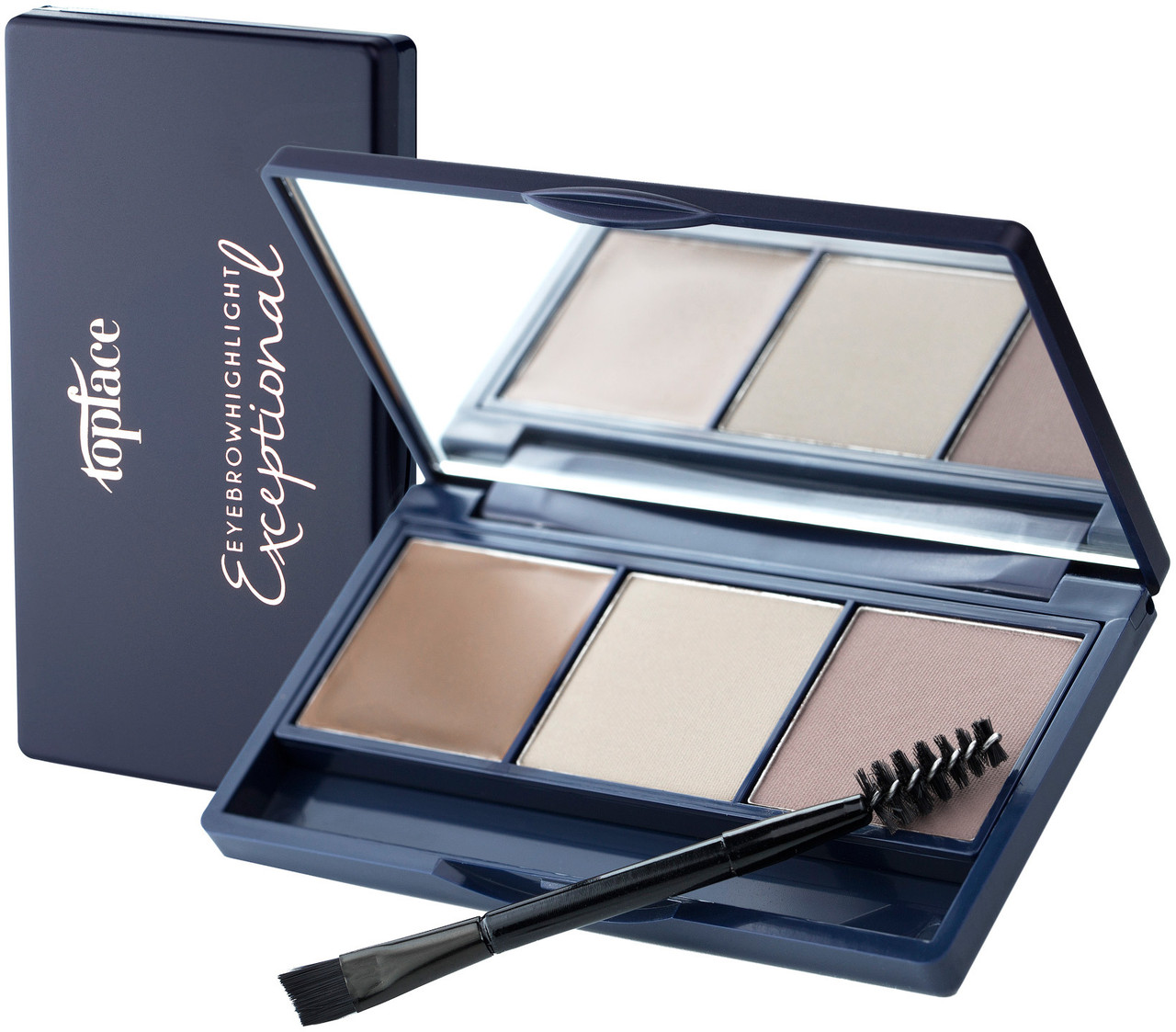 Тіні коректор для брів TopFace Exceptional Eyebrow Highlight РТ504 № 001