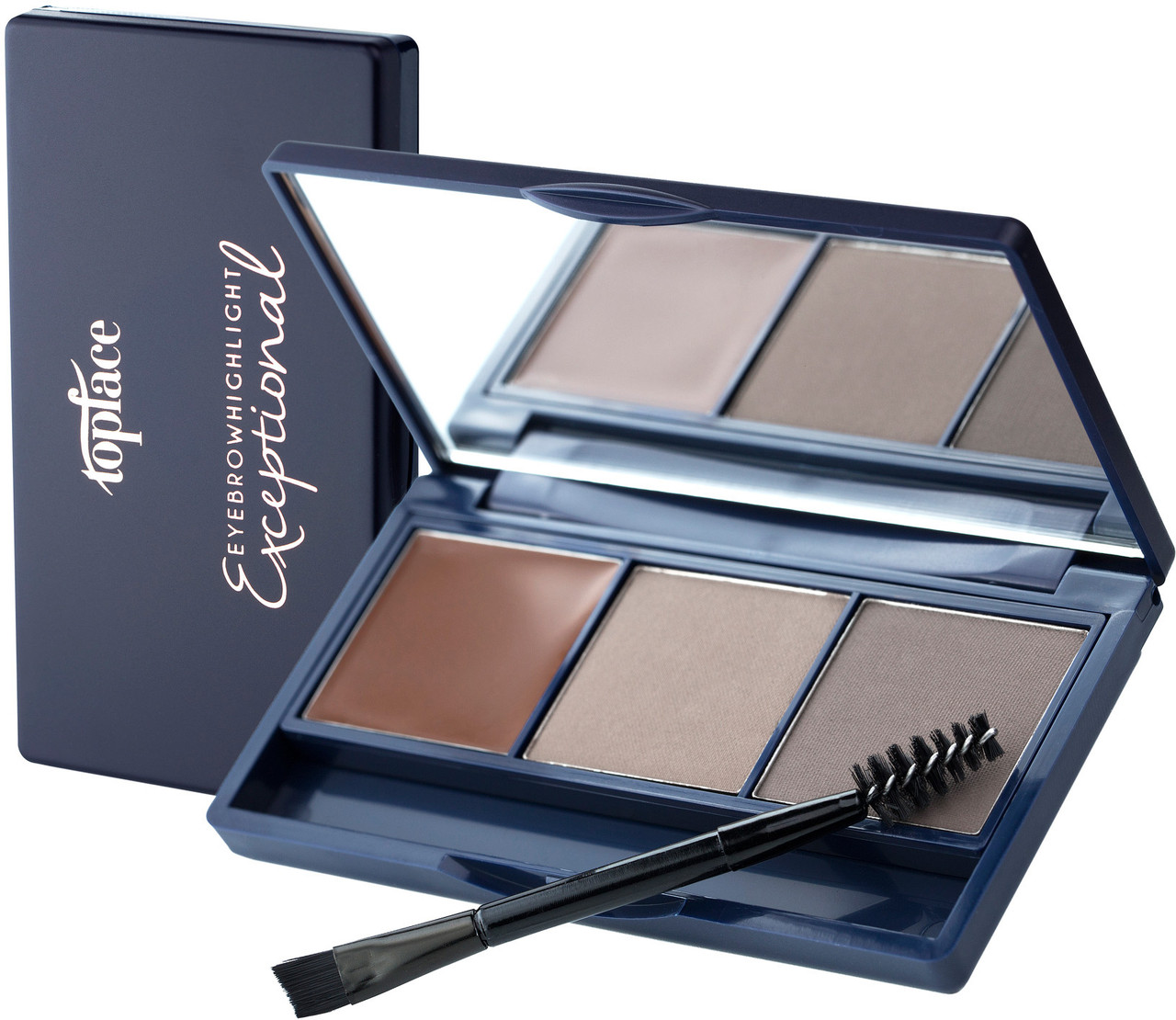 Набор тени и корректор для бровей TopFace Exceptional Eyebrow Highlight РТ504 № 001 - фото 8 - id-p586681419