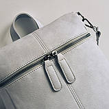 Рюкзак жіночий сумка з заклепками з боків (чорний), фото 4