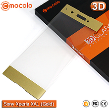 Захисне скло Mocolo Sony Xperia XA1 3D (Gold)