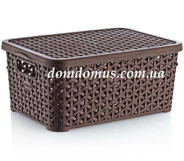 Кошик "Rattan" 10 л Hobby life, Туреччина, коричневий
