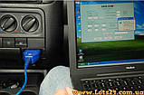 Адаптер VAG-COM 409.1 RUS USB OBD2 кабель діагностичний автосканер K-Line KKL + сервісне ПЗ, фото 5