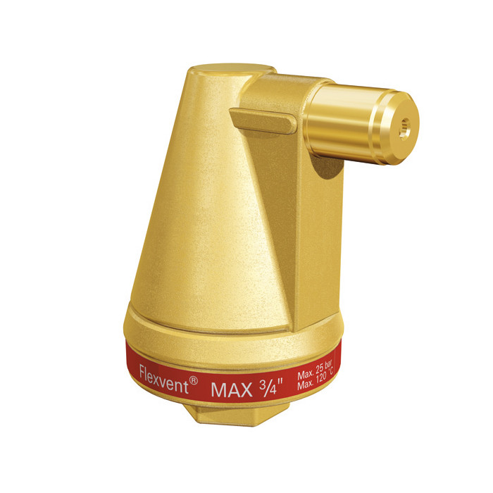 Автоматичний розповітрювач Flexvent MAX BP 3/4" 25 бар, Flamco (Нідерланди)