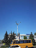 Автономний світлодіодний вуличний ліхтар 60 Вт. із сонячною батареєю, фото 3