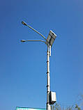 Автономний світлодіодний вуличний ліхтар 60 Вт. із сонячною батареєю, фото 4
