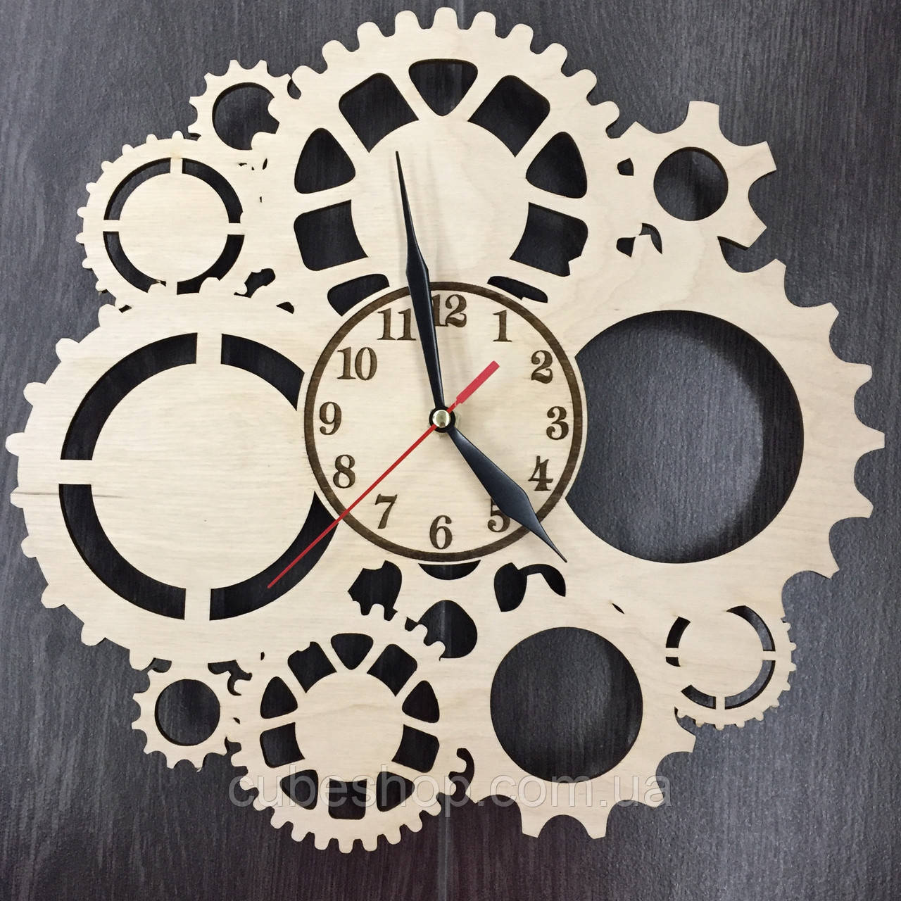 Настінний годинник Скелетон, фото 1