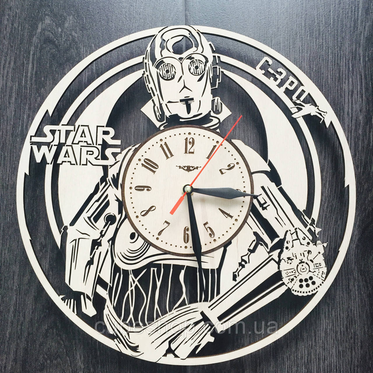Настінний годинник Роботи Зоряних воєн, фото 1