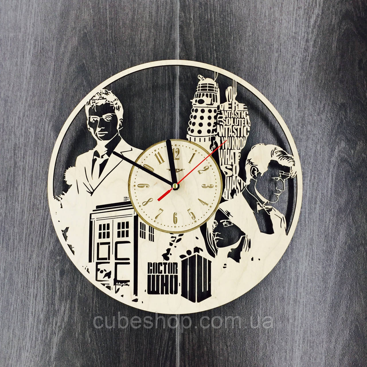 Годинник настінний Доктор Хто