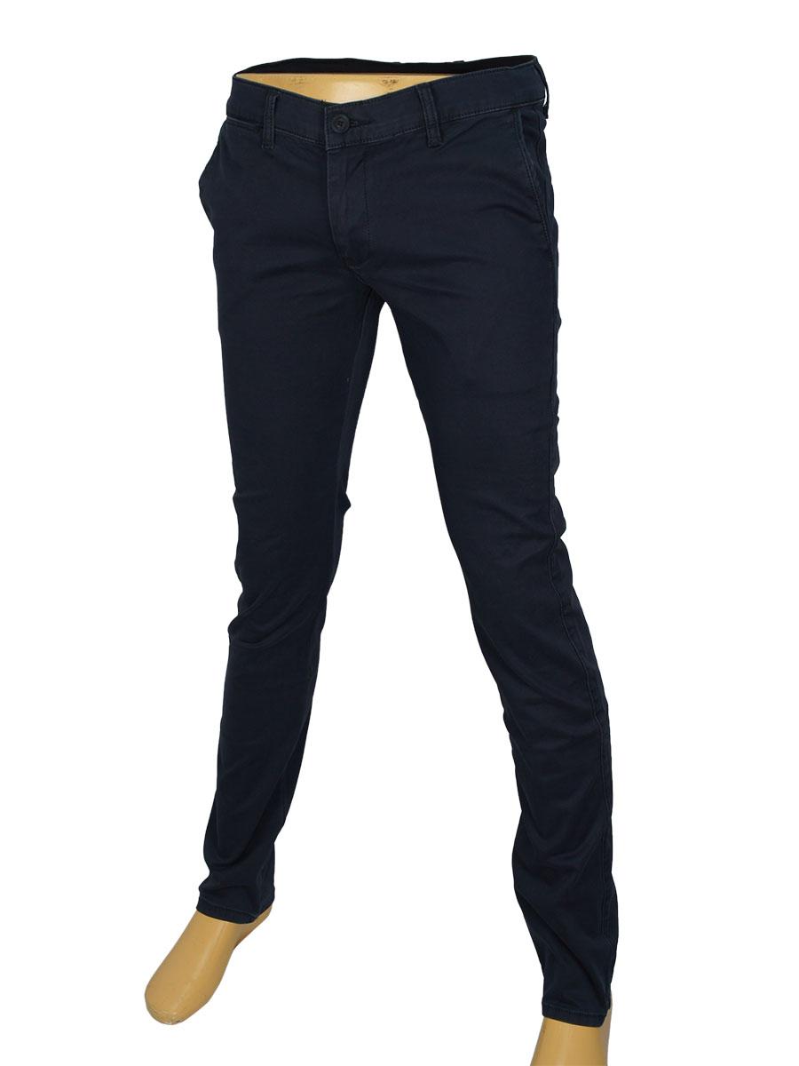 Стильні чоловічі джинси Cen-cor CNC-9258 темно-синього кольору, фото 1