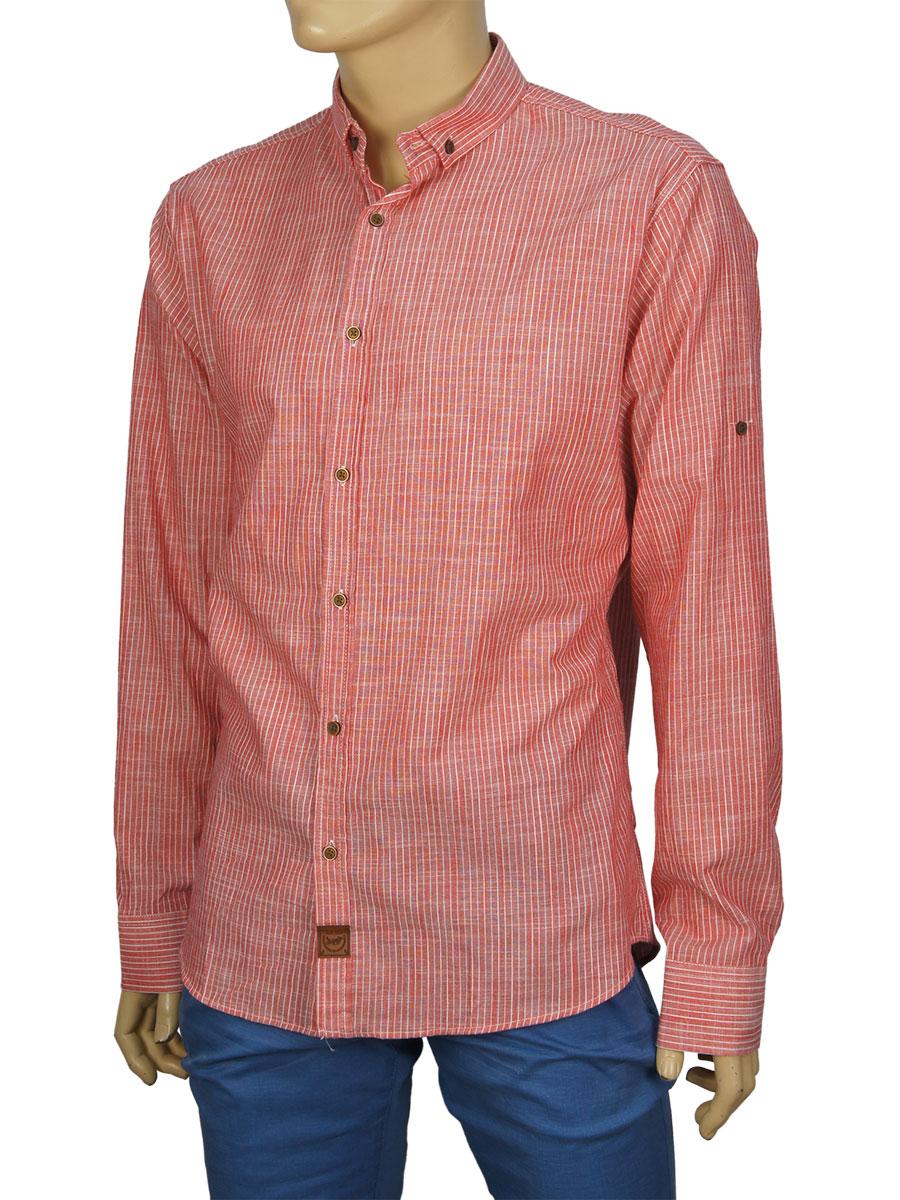 Сорочка чоловіча Еnisse UB51221 червона, фото 1