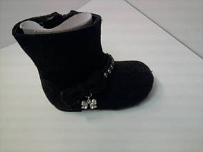 Ботінки осінь войлок дівч. Blooms 011-3, 24 коричневий (19-24р)