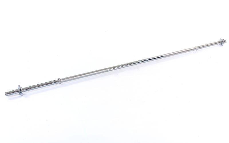 Гриф для штанги класичний прямий 8067: довжина 1,8 м, діаметр 25 мм
