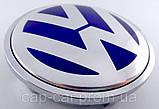 Ковпачки заглушки для литих дисків Volkswagen "BLUE" 3B7601171 (65 мм), фото 2