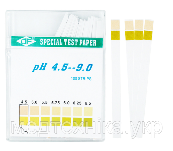 Купить Медицинский лакмус (рН- тест) 4.5-9.0 рН (слюна, моча, секреты ...