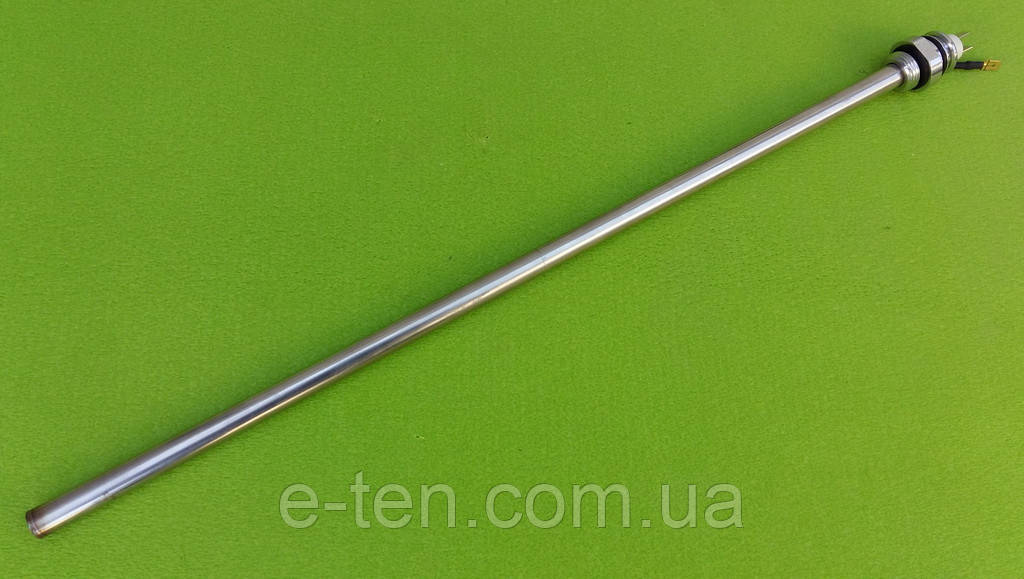 Тен патронний 300W (нержавійка) / різьба 1/2" для рушникосушок, батарей (під терморегулятор) HT, Італія, фото 1