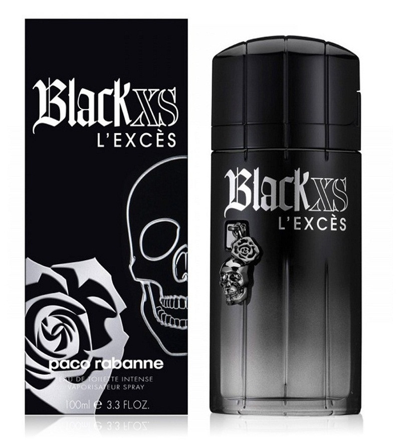 Чоловіча туалетна вода Paco Rabanne Black XS Блек Иксес Пако Рабан 100 мл
