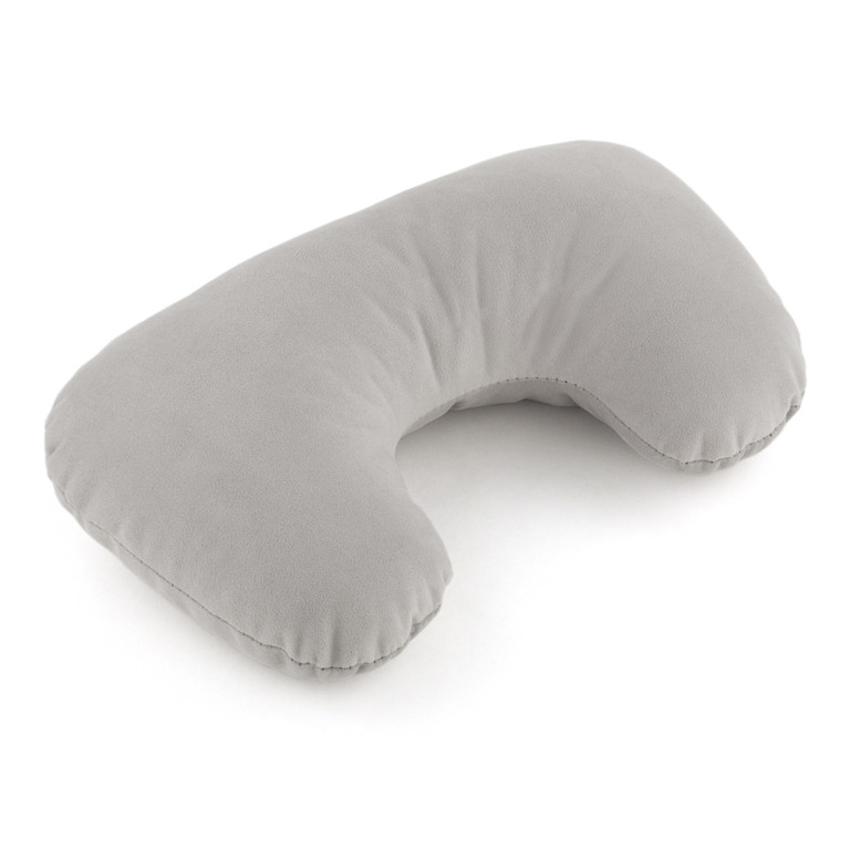 Подушка для шиї світло-сірий флок, фото 1