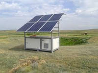 Гибридная солнечная электростанция 150 кВт (257 кВт в летний) месяц
