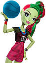 Монстр Хай Венера МакФлайтрап Лялька Monster High Venus McFlytrap Casketball Champ DXY08, фото 6