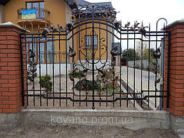 Кованные заборы и перила 1