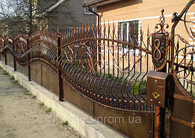 Кованные заборы и перила 3