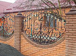 Кованные заборы и перила 5