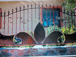 Кованные заборы и перила 6