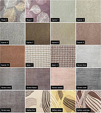 Стілець дерев'яний для кухні Ессен Fusion Furniture, колір горіх тканина Амелі какао, фото 3