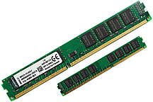 DDR3 4Gb (4 Гб ДДР3) 1600 Мгц  оперативна пам'ять PC3-12800 універсальна для INTEL і AMD – KVR16N11/4G (ОЗП)