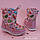 Рожеві термо чобітки для дівчинки зимові ТОМУ.Му р. 27, фото 8