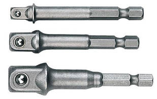 Topex набір адаптерів / тримачі для головок 3шт. 1/2-3/8-1/4 38d151 TOPEX