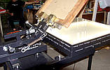 Верстат для шовкографії з вакуумним столом для друку на пакетах, папері, картоні, фото 6