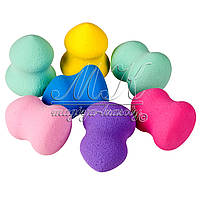 Спонжик фігурний у пакетику, в асортименті