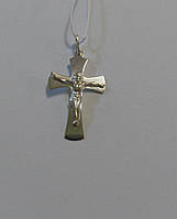 Крест из серебра православный 3420