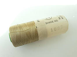 Нитки шовкові віскоза, для ручної і машинної вишивки, для китичок, для сережок. Індія. бежевий № 1003