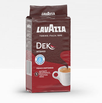 Кава мелена Lavazza Dek Intenso 250 г