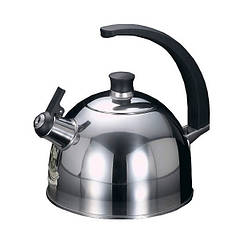 Чайник "Glasgow" 2.5 л з індукційним дном з нержавіючої сталі зі свистком Fissman