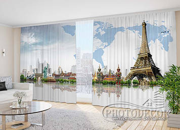 Фото Штори "Париж" - Будь-який розмір, читаємо опис!