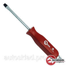 Викрутка ударна SL5*75мм, Cr-V Intertool HT-0481