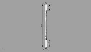 Балясина 8 - 900х45х45 мм, фото 2