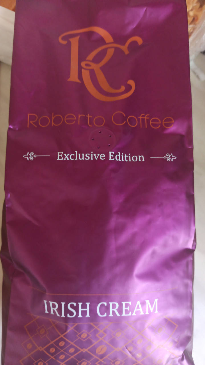 

Кофе в зернах Roberto Coffee Exclusive Edition irish cream 1кг купаж