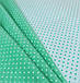 Бавовняна тканина польська м'ятний горох на білому 4 мм (0316), фото 3