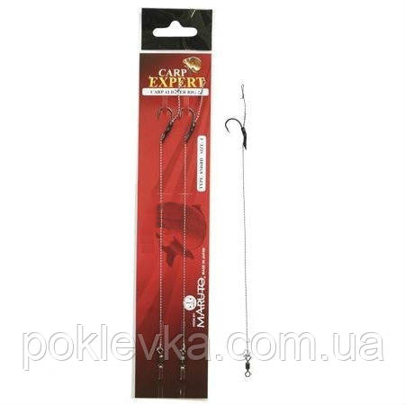 Accesorio Pesca Carpas Pack De 2 Rigs KAMATSU TEAM CARP KIJI LEADER - Con Bandeja Para Boilies Y Gancho, Ideal Para Pesca De Carpas Rigs Pesca Carpa - Foto 4