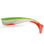 Силикон Wizard Energy Shad 9см Green/Clear/Red 4шт