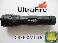 UltraFire WF-502B Cree XML Т6 фонарик тактически