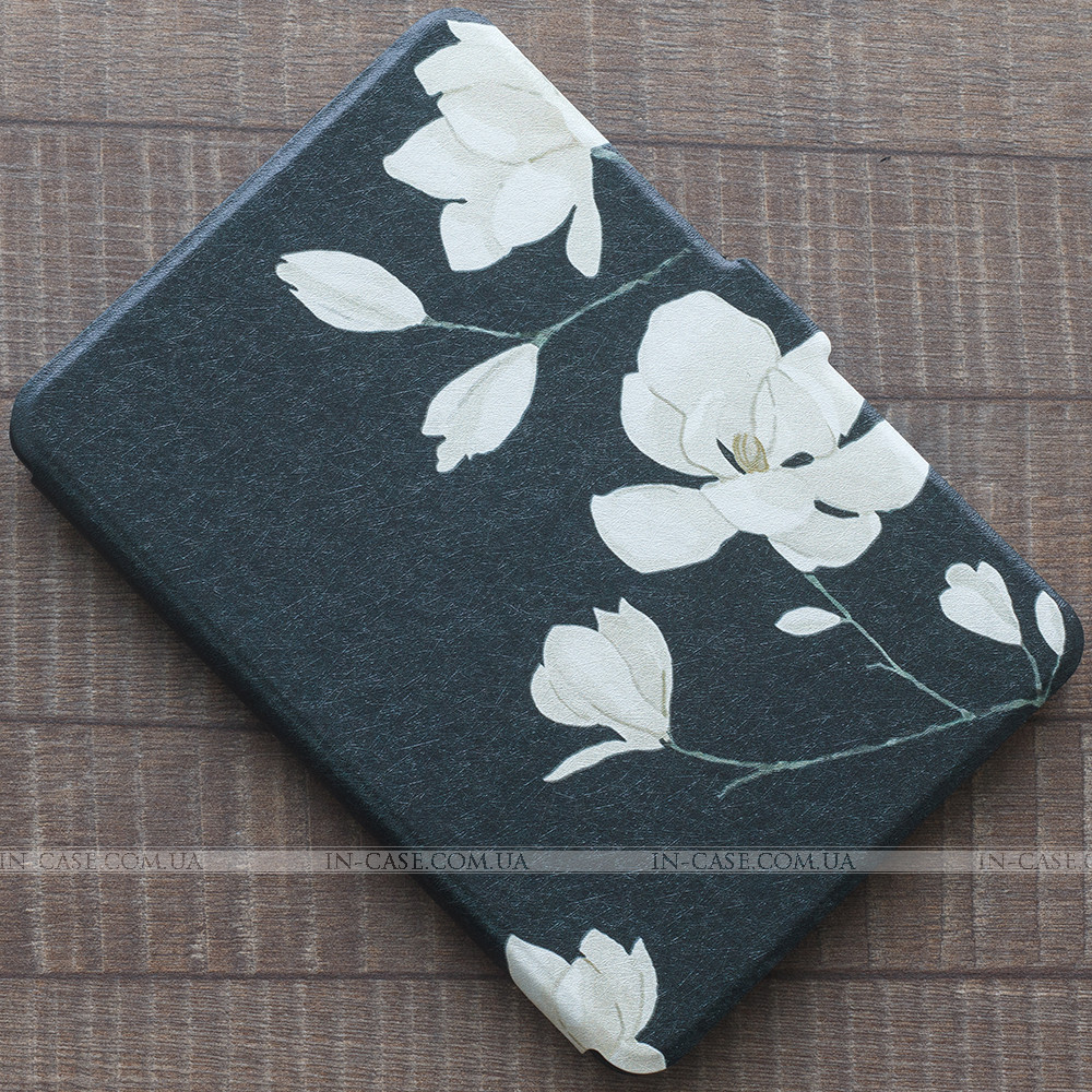 Обкладинка Slimline Print для Amazon Kindle 6 2016 Magnolia Black, фото 1